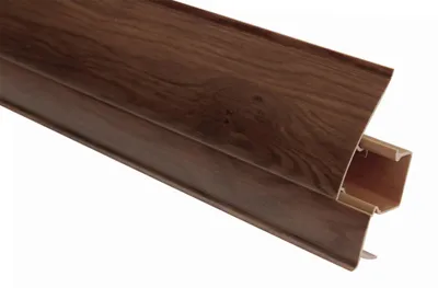 Produktbild von PVC Sockelleisten Sparpakete Fußbodenleisten 23x65mm Modern Kabelkanal