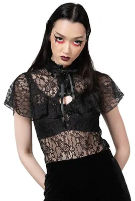 Produktbild von Killstar Spitze Top - Sylvia XS