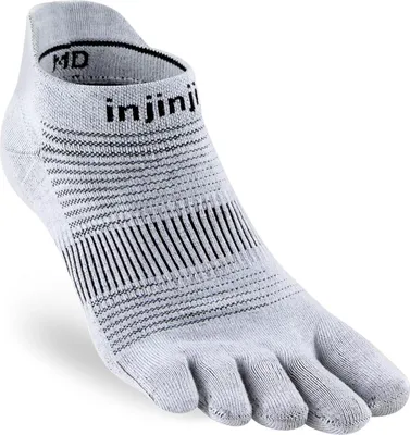 Produktbild von injinji Injinji Uni Run Original Weight No-Show Zehensocken gray 37-40