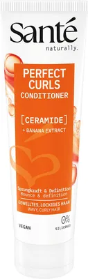 ODŻYWKA DO WŁOSÓW FALOWANYCH I KRĘCONYCH Z CERAMIDAMI I EKSTRAKTEM Z BANANA ECO 150 ml - SANTE