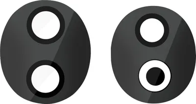 Immagine prodotto di Clappio, obiettivo della fotocamera posteriore per Honor 90, compatibile al 100%, nero