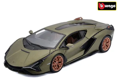 Obrázek produktu pro BBURAGO 18-21099, Model supersportovního automobilu, Sestavený, 1:24, Lamborghini Sian FKP 37, Kov, Plast, 3 rok/roky