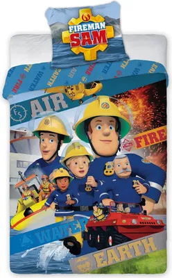 Immagine prodotto di Biancheria da letto per bambini Fireman Sam 140X200+70X90