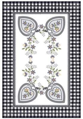 Obrázek produktu pro Ubrus srdce folk 30x45cm