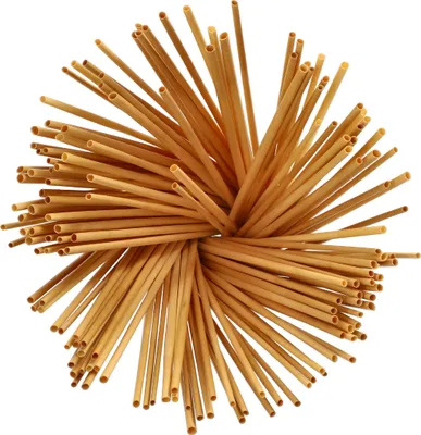 Produktbild von PAPSTAR Stroh-Trinkhalme "pure" 230 mm natur 150 Stück