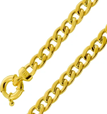 Produktbild von Panzerketten Armband Gelbgold 750 18 Karat halbmassiv  19