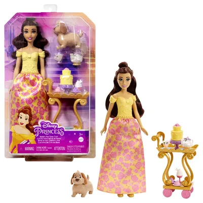 Image de MATTEL DISNEY Bella + chariot à thé de l'après-midi HLW19