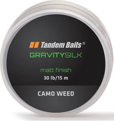 Produktbild von Gravity Silk 30 lb / 15 m geflochtenes Vorfach Thicket Camouflage