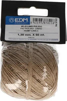 Immagine prodotto di Edm 87822 50 M Corda Marrone Marrone Taglia Unica