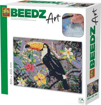Produktbild von SES BEEDZ ART: Fuse Beads Tukan (2676002)