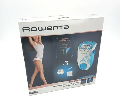 Produktbild von Rowenta EP2910, Blau, Weiß, 24 Pinzette, Hinterer Oberschenkel, Bikini, Vorderer Oberschenkel, 2 m, 0,5 mm, AC