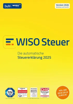 Produktbild von WISO Steuer 2026 - für Steuerjahr 2025 - Download