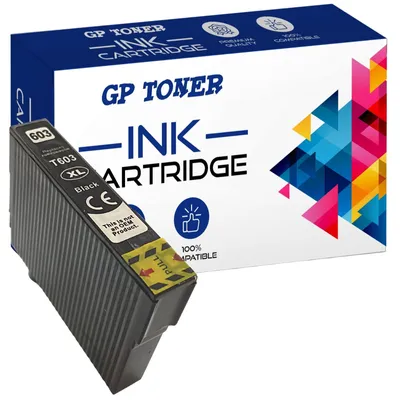 Obrázek produktu pro Inkoust pro Epson 603XL WF2835 2850 2830 DWF XP2100 2105 3100 4100 3105 černý