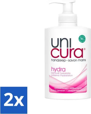 Zdjęcie produktu dla Mydło w płynie do rąk Unicura Hydra 250 ml - opakowanie wartościowe - 2 sztuki