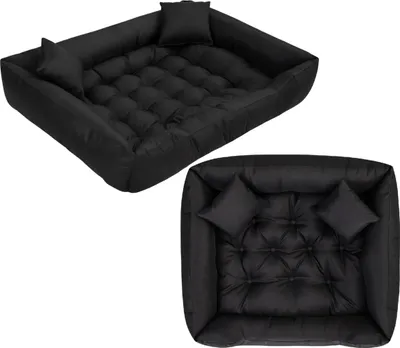 Zdjęcie produktu dla Legowisko dla psa kojec ECCO 115x95 cm wodoodporne czarne