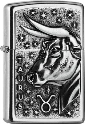 Immagine prodotto di Accendino Zippo Taurus segno zodiacale ottone design Toro 2006501