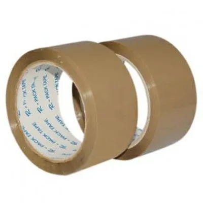 Produktbild von Selbstklebendes Band, Acryl, braun, 48mm, 66m