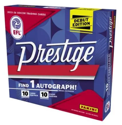 Immagine prodotto di Panini Prestige EFL 2025-26 - 1 scatola da collezione