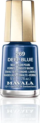 Produktbild von Nagellack Nail Color Mavala 269-deep blue (5 ml)