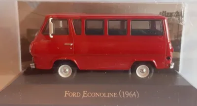 Produktbild von FORD Econoline 1964 Rot, MAGMEXECONOLINE, Maßstab1/43, IXO
