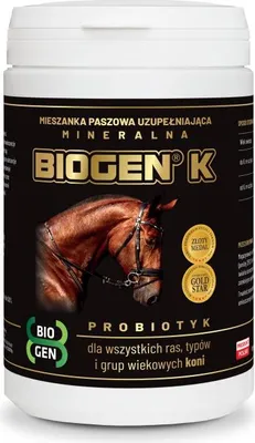 Obrázek produktu pro Probiotikum pro koně Biogen K Saccharomyces cerevisiae v prášku