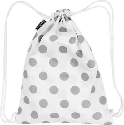 Produktbild von Puckdaddy Turnbeutel Madita 29x38cm Beutel mit Kordelzug mit Punkte Muster in Weiß