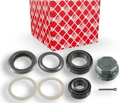 Produktbild von FEBI BILSTEIN Radlagersatz Hinten Links Vorne Links Vorne Rechts Hinten Rechts Kegelrollenlager 130mm 110mm 07406