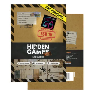 Immagine prodotto di Giochi Nascosti Tatort - Königsmord - Deutsch - Gioco di crimine realistico, emozionante gioco di detective, gioco di escape room FSK 16