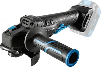 Produktbild von HÖGERT TECHNIK Akku-Winkelschleifer 125mm, 18V Bürstenloser Motor, 8000 U/Min, Werkzeuglose Schutzvorrichtungen, Sicherheits-Paddelschalter, ohne Akku, Metallgetriebe