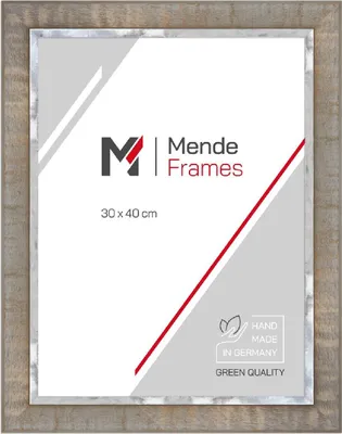 Produktbild von MendeFrames Holzrahmen H670 Industrial 21x29,7 cm taupe Normalglas