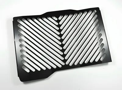 Produktbild von ZIEGER Kühlerabdeckung kompatibel mit Yamaha XSR700 Clean schwarz