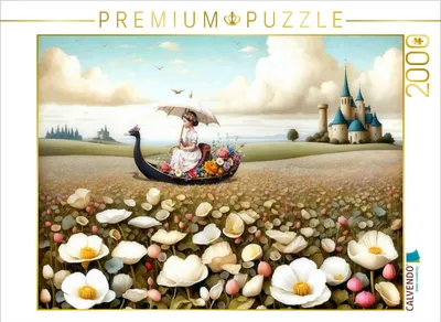 Produktbild von CALVENDO Puzzle Drachenbootausflug | 2000 Teile Lege-Größe 90x67cm Foto-Puzzle für glückliche Stunden