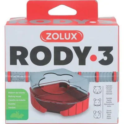Image de Bac à litière Rody3 Cage - ZOLUX - Rodylounge - Pour petits rongeurs - Grenadine