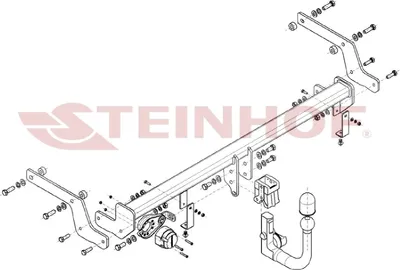 Produktbild von Z547642 Anhängerkupplung passend für RENAULT Clio V 06/2019- abnehmbar