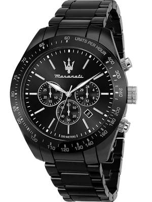 Produktbild von Maserati R8873650001 Traguardo Keramik Chronograph Herrenuhr 45mm 20ATM