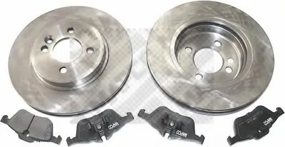 Produktbild von MAPCO Bremsenset Vorne Bremsscheiben Beläge Satz für MINI Schrägheck (R50, R53) 276mm