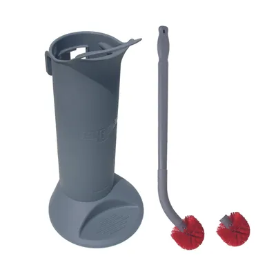 Produktbild von Unger Toilettenbürste mit Bürstenhalter + Ersatzbürste, Stiellänge 66 cm