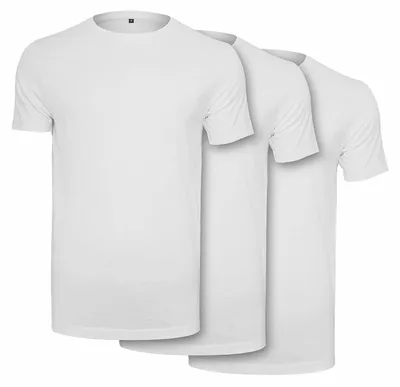 Obrázek produktu pro Vytvořte si vlastní značku – Pánské tričko (balení 3 kusů) TN1857 (velikost 5XL) (bílá barva)