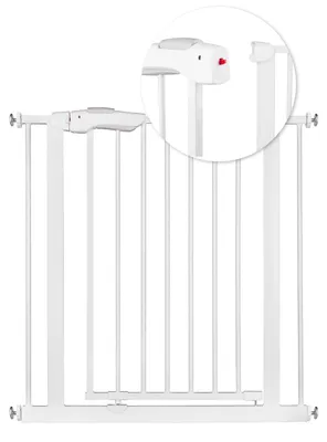Immagine prodotto di Barriera di sicurezza regolabile per bambini (altezza 75-85 cm), colore bianco