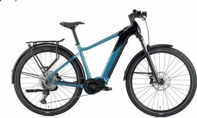 Produktbild von TRX URBAN 1.1 E-City Bike in metallic blue with night black