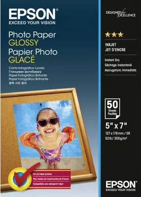 Immagine prodotto di EPSON Carta fotografica S042545 13,0 x 18,0 cm lucida 200 g/m² 50 fogli