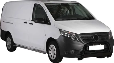 Produktbild von Frontbügel Frontschutzbügel für Mercedes Vito Viano 2015-2019 ø63 Stahl Schwarz