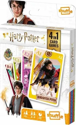Image de Jeu de cartes Shuffle Harry Potter 4in1