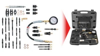 Obrázek produktu pro KS TOOLS Sada testerů komprese pro vznětové motory 36 ks - 150.3660