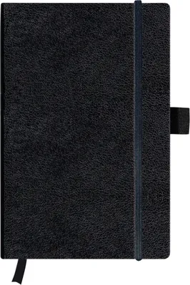 Produktbild von Notizbuch Classic A5 96 Blatt blanko schwarz my.book Packung mit 40 Stück