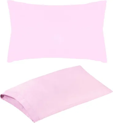 Obrázok produktu pre Cestovný vankúš 30 x 20 x 4 cm, ružová, bavlna, prateľný, na cesty