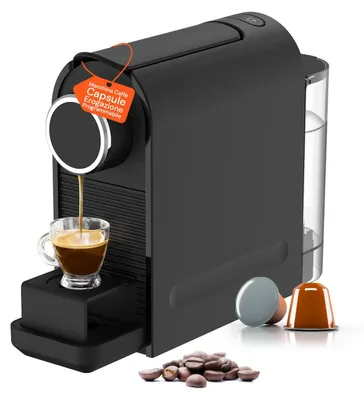 Espressomaschine 1400 W, 20 bar, Kapseln, 0,5 l, schwarz
