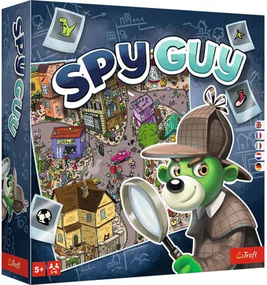 Image de Trefl Jeu de société Spy Guy - jeu éducatif pour enfants pour 1 à 4 joueurs