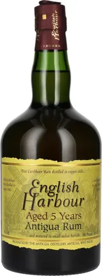 Produktbild von English Harbour 5 Years Old Antigua Rum 40% Vol. 0,7l