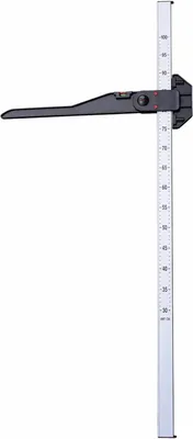 A height measuring stick for horses.